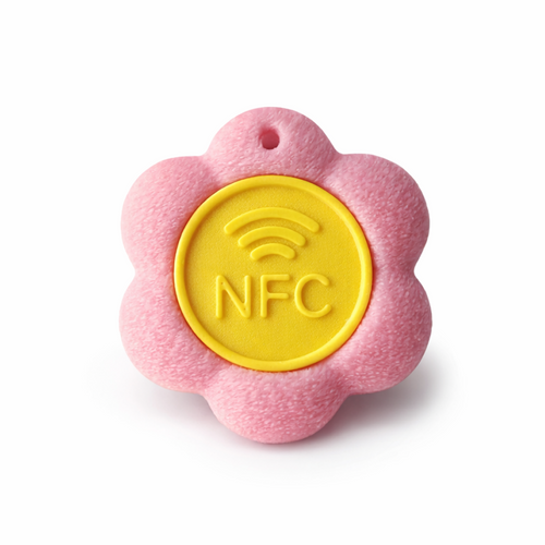 Bloomtag Blossom — Smart NFC Flower Tag for Pets