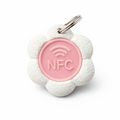 Bloomtag Sakura — Smart NFC Flower Tag for Pets